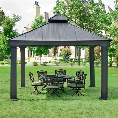 custom fabricated aluminum gazebos|affordable gazebos built on site.